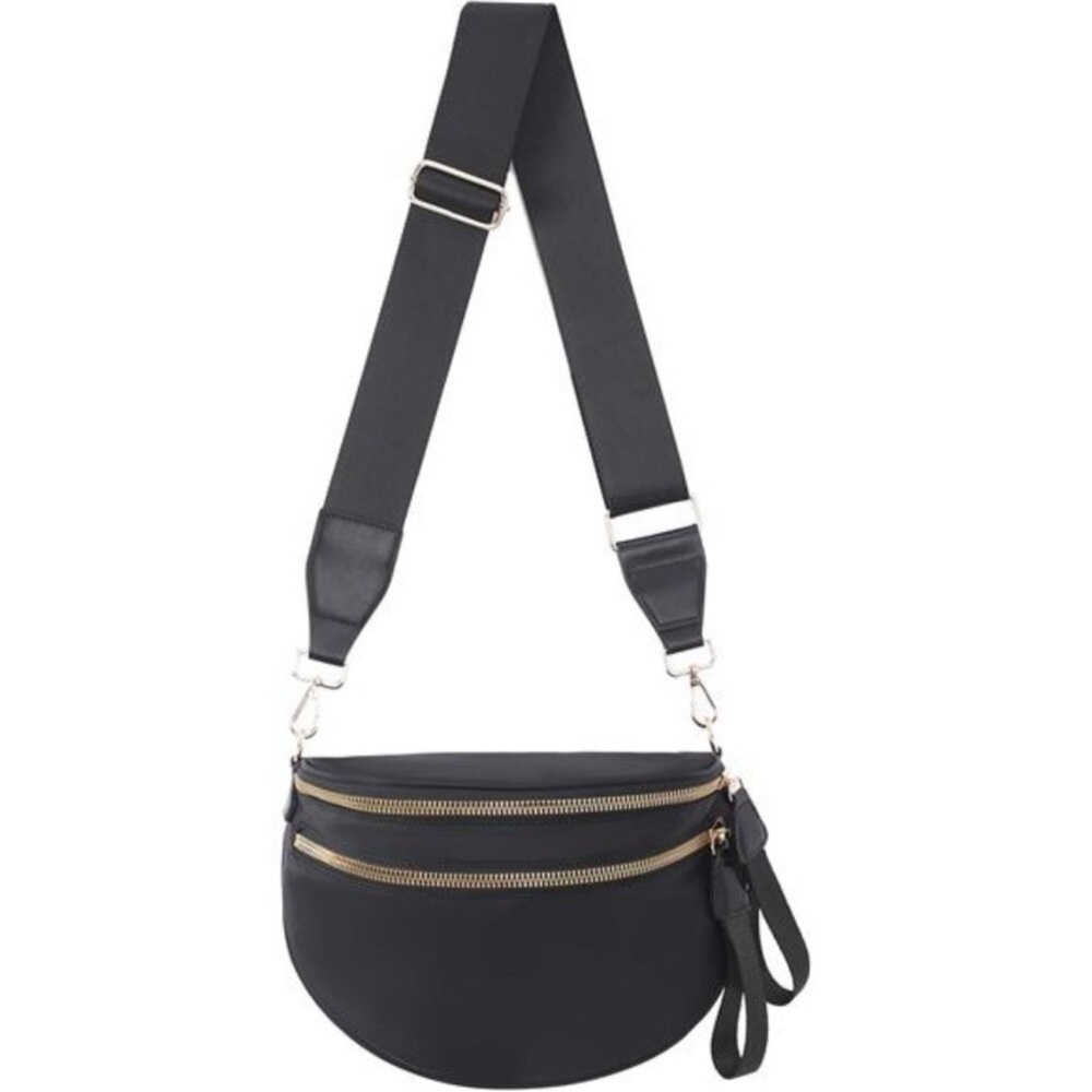Womens Crossbody Bag Bum Bag Large Sling Purse Adjustable Strap Travel Bag